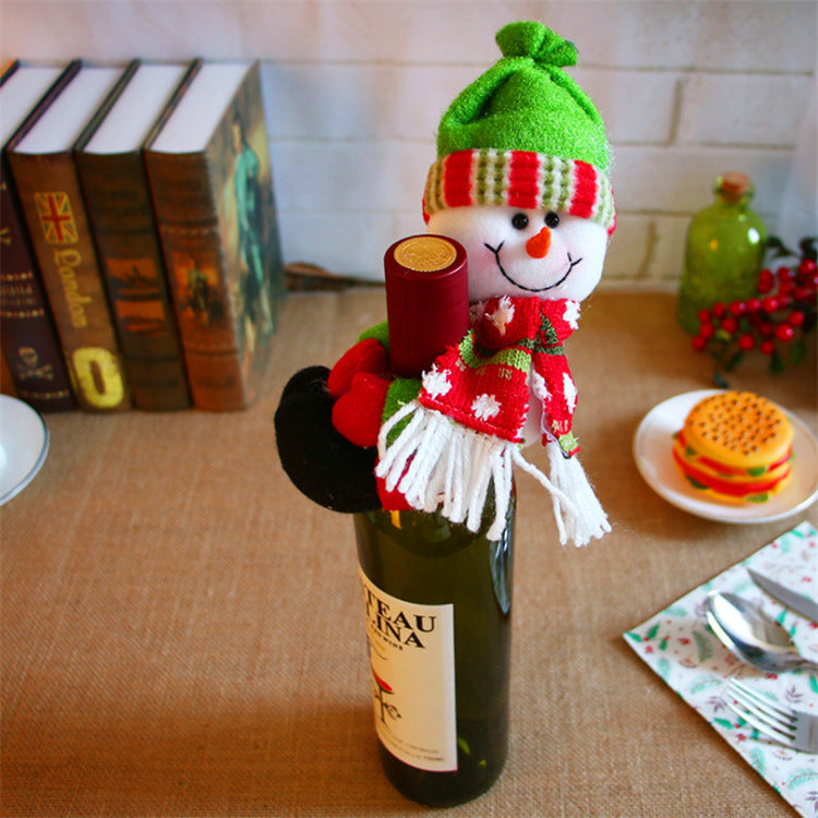 Christmas Decorations Christmas Wine Bottle Socks