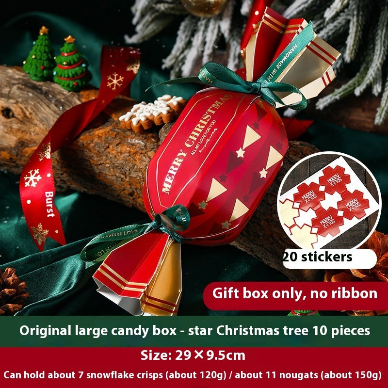 Christmas Gift Box Christmas Eve Fruit Packaging Box Creative Gift Box Candy