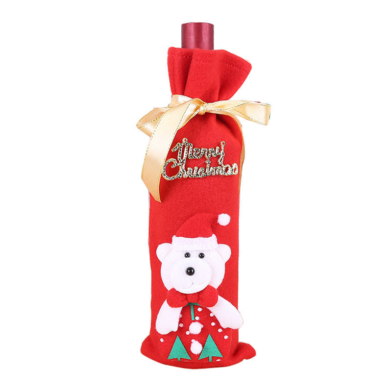 Christmas Decorations Christmas Wine Bottle Socks