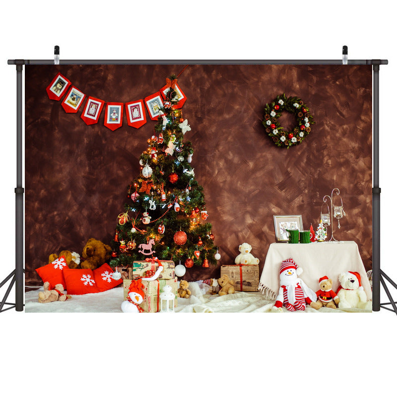 Christmas background cloth