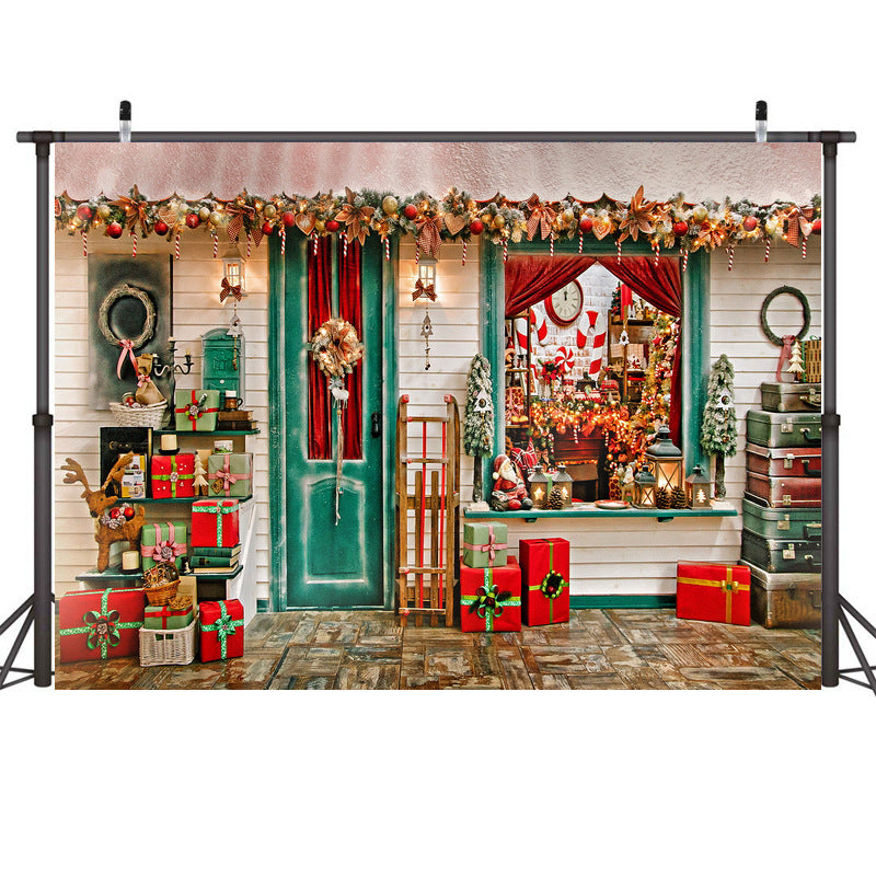 Christmas background cloth