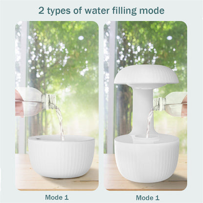 Anti-gravity Air Humidifier Mute Countercurrent Humidifier Levitating Water Drops Cool Mist Maker Fogger Relieve Fatigue